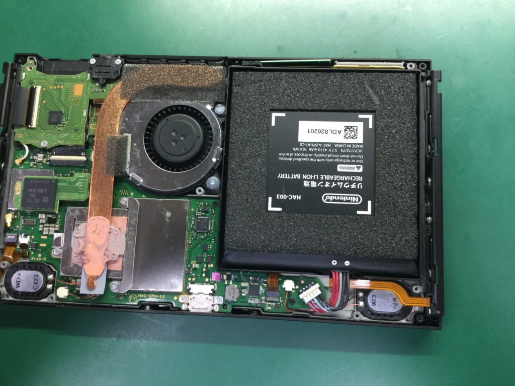 電源が入らなくなったSwitch