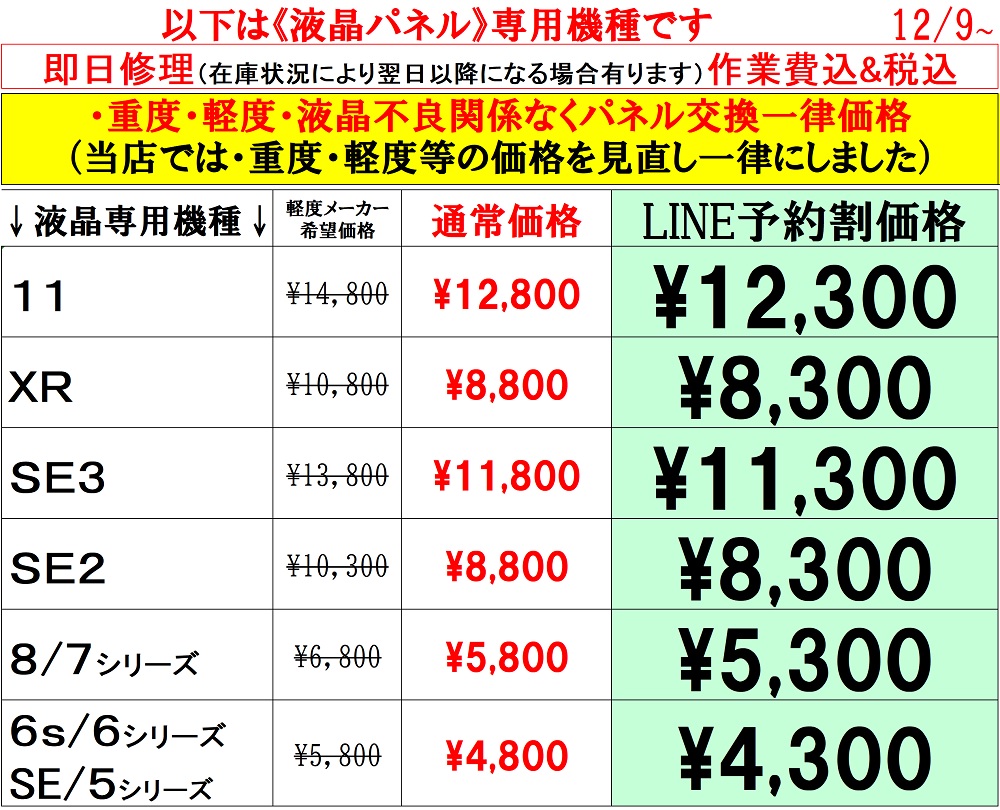 iPhoneの修理は草加市、八潮市、川口市、三郷市、吉川市、足立区のお客様は当日修理で技術力地域NO1、総務省修理登録店、フレンド草加本店へ